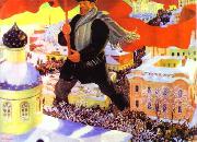 Boris Kustodiev Bolshevik Spain oil painting artist